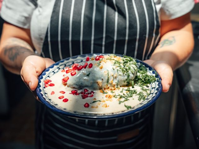 Dégustez le chile en nogada lors des célébrations de septembre au Mexique